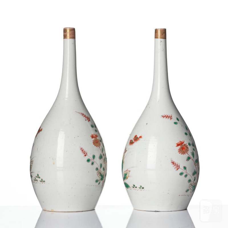 A pair of Japanese vases, - 图4